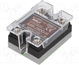 ASR-25DD-H, Реле: полупроводниковое, Uупр: 3-32ВDC, 25А, 5-240ВDC, Серия: ASR ASR-25DD-H, Реле: полупроводниковое, Uупр: 3-32ВDC, 25А, 5-240ВDC, Серия: ASR