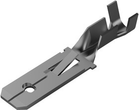 160457-2, Клеммы быстрого отключения, FASTIN-FASTON 250, Штекерный Быстрого Соединения, 6.35мм x 0.81мм