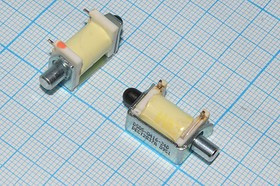 Электромагнит-соленоид, 24В, 0,15А, размер 16x 8x12мм, DSOS-0416-24D; №15183C электромагнит 24В\ 0,1