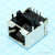 TJ8P8C (DS1126), Розетка 8P8C (RJ45) на плату угловая полностью экранированная