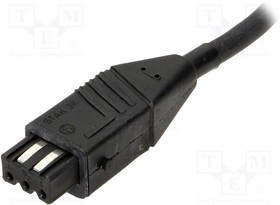 STAK3K0755M, Разъем: прямоугольный, ST, вилка, "мама", PIN: 3, с проводом, IP54