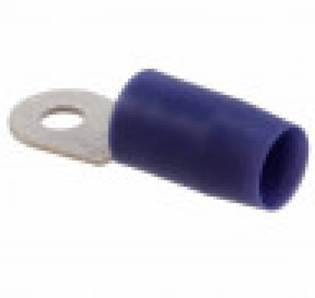 324113, Terminals NYL-RING 1/0 BLU #5/16