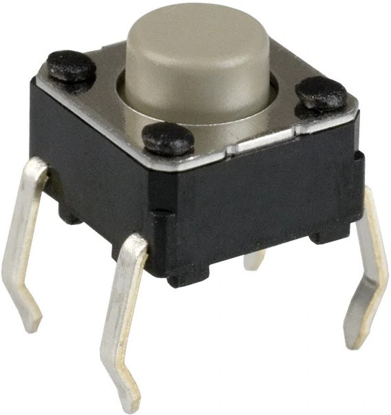 B3F-1022, Микропереключатель TACT, SPST-NO, Пол: 2, 0,05A/24ВDC, THT, нет B3F-1022, Микропереключатель TACT, SPST-NO, Пол: 2, 0,05A/24ВDC, THT, нет