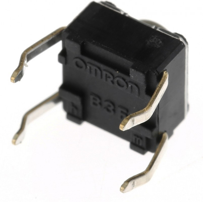 B3F-1022, Микропереключатель TACT, SPST-NO, Пол: 2, 0,05A/24ВDC, THT, нет B3F-1022, Микропереключатель TACT, SPST-NO, Пол: 2, 0,05A/24ВDC, THT, нет