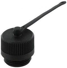 55385, Male Circular Connector Dust Cap IP67 Rated, Plastic
