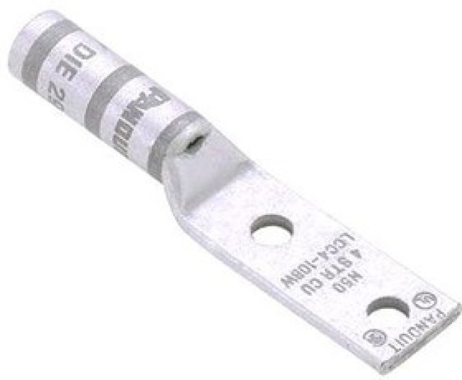 LCCX2-14A-E, TERMINAL, COMPRESSION LUG, M6, 2AWG