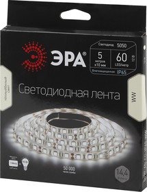 ЭРА Лента светодиодная LS5050-14,4-60- 12-2700K-IP65-1 year-5m C0043048