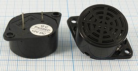 Излучатель звука со встроенным генератором 9~15В, 28x14мм и фланцевое крепление, непрерывный звук 2.