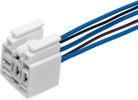 AX34042, Колодка с проводом на реле 5ти-контактное блока предохранителей ВАЗ 2110, 1118