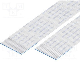 10-15-A-0101-C, FFC cable; Cores: 15; Cable ph: 1mm; contacts on the same side