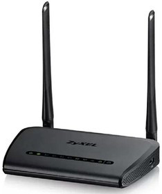 Wi-Fi роутер ZYXEL NBG6515, AC750, черный [nbg6515-eu0102f]