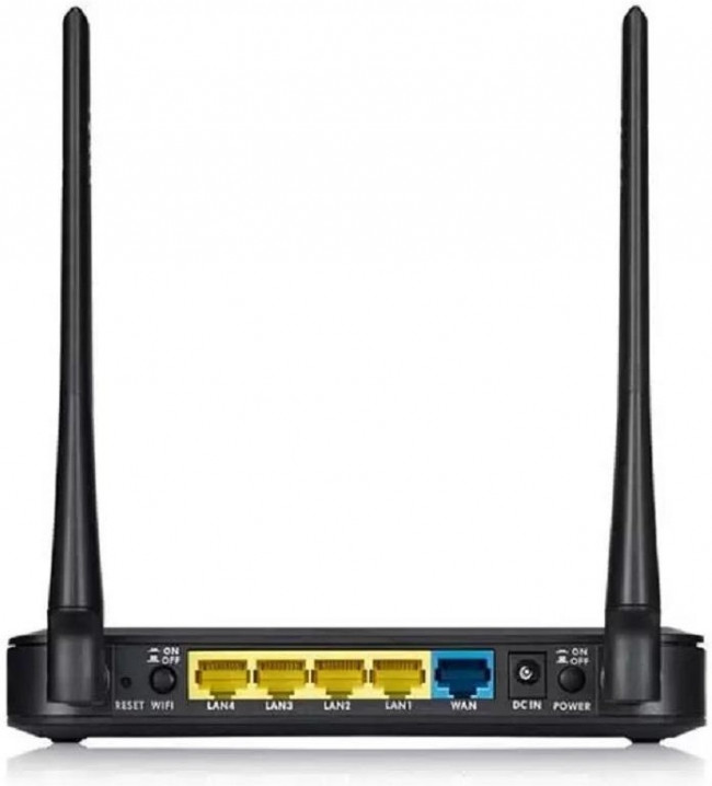 Wi-Fi роутер ZYXEL NBG6515, AC750, черный [nbg6515-eu0102f]