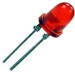 АЛ307БМ, Светодиод красный 50° d=5мм 0.9мКд 655нМ