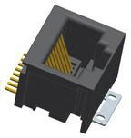 98435-111LF, Modular Connectors / Ethernet Connectors 8P CAT 3 SNGL VERT SURF MNT, 1 PORT