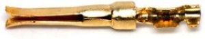 L17RRD2F04100, D-Sub Contacts FEMALE REAR CRIMP AU 24-28 AWG