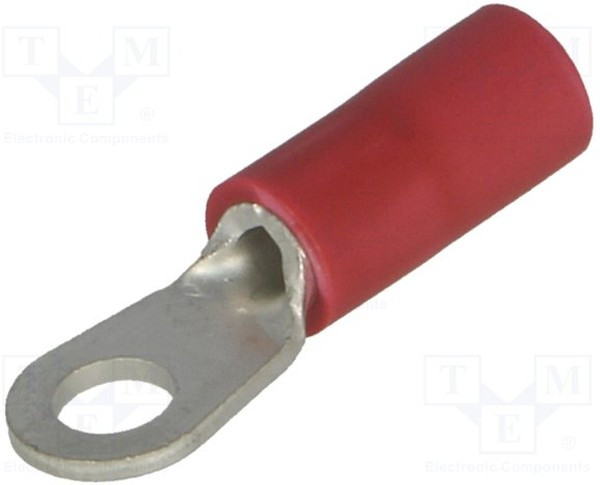 FVGS3-1 (LF) K, Наконечник: кольцевой, M3, d: 3,2мм, 0,5-1,5мм2, обжим, на провод