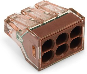 Клемма 6-проводная 1.5 - 4.0мм2 (уп/50шт) | 773-606 | WAGO