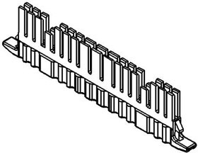 15304912, Automotive Connectors SECONDARY LOCK BLUE