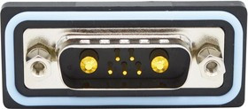 CDFV7W2113L211, Комбинированный разъем D Sub, IP67, NANOOK Series, DA-7W2, Штекер, 7 контакт(-ов)