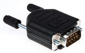 6667009910599, 9 Way Cable Mount D-sub Connector Plug