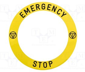 ZBY8L330, Этикетка; Harmony XB4