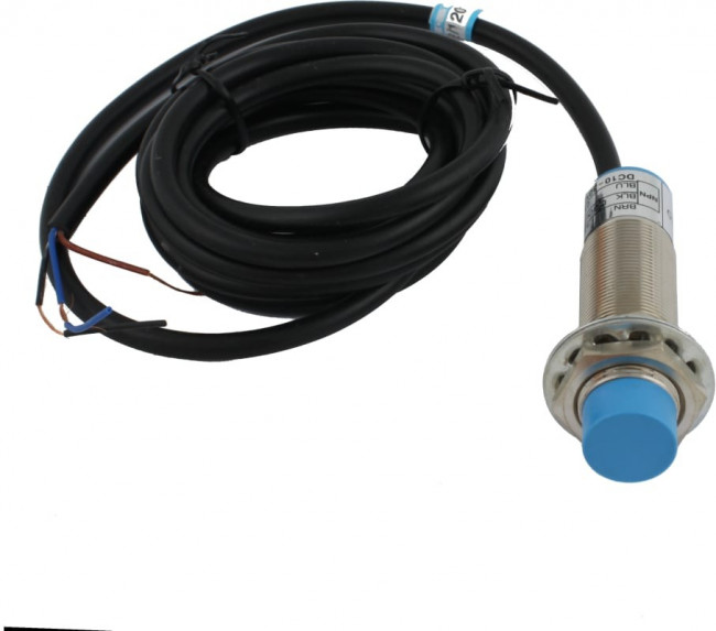 Индуктивный датчик INNOCONT, M18x1, L=73 мм, неэкранированный, зона срабатывания 8 мм, -25 +60 С, 12…24 VDC, IP65, выход: NPN NO, макс ... Индуктивный датчик INNOCONT, M18x1, L=73 мм, неэкранированный, зона срабатывания 8 мм, -25 +60 С, 12…24 VDC, IP65, выход: NPN NO, макс ...