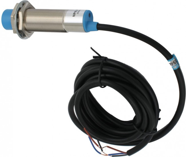 Индуктивный датчик INNOCONT, M18x1, L=73 мм, неэкранированный, зона срабатывания 8 мм, -25 +60 С, 12…24 VDC, IP65, выход: NPN NO, макс ... Индуктивный датчик INNOCONT, M18x1, L=73 мм, неэкранированный, зона срабатывания 8 мм, -25 +60 С, 12…24 VDC, IP65, выход: NPN NO, макс ...