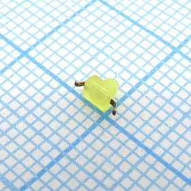 KM2520YD03, Светодиод smd 2,5х2мм/желтый/ 588нм/3-10мкд/40°