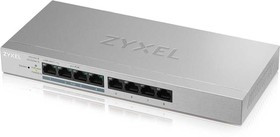 Коммутатор Zyxel GS1200-8HP v2 GS1200-8HPV2-EU0101F 8x1Гбит/с 4PoE 4PoE+ 60W управляемый