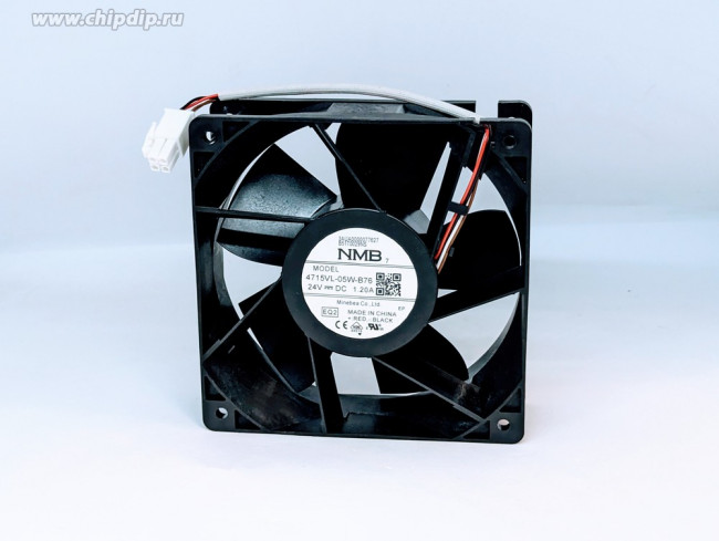 Вентилятор NMB 4715VL-05W-B76 24V DC 1.20A 120X38 4pin