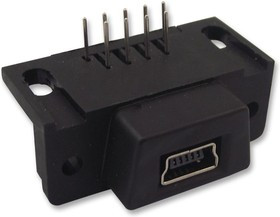 DB9-USB-F, Модуль для замены розетки DB9 для соединения по RS232 разъемом mini-B USB