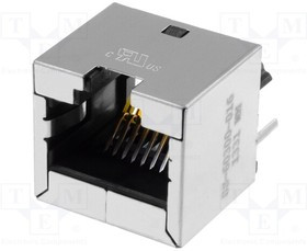 SS-60300-016, Гнездо, RJ45, PIN: 8, Кат: 6a, экранированный, Конф: 8p8c