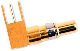 172704-0129, Coaxial Contact, Right-Angled, Plug, PCB, 50Ohm