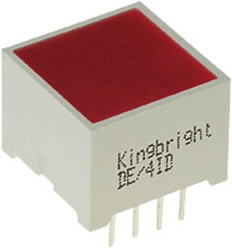 DE/4ID, Световая полоса красная 15х15мм 31мКд