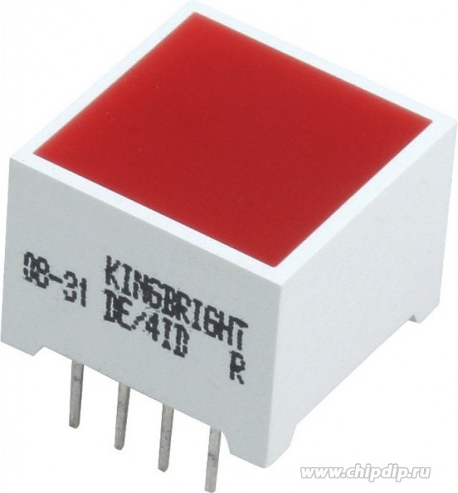 DE/4ID, Световая полоса красная 15х15мм 31мКд