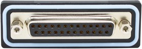SDF-V25-213L051, Разъем D Sub, IP67, Standard, Гнездо, NANOOK Series, 25 контакт(-ов), DB, Пайка