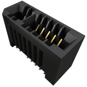 MECF-08-02-L-DV-WT, Standard Card Edge Connectors .050" Mini Edge Card Connector, Vertical MECF-08-02-L-DV-WT, Standard Card Edge Connectors .050" Mini Edge Card Connector, Vertical