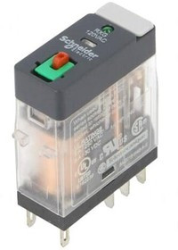 RXG22F7, Plug-in Interface Relay Zelio Relay 2CO AC 5A Screw Terminal