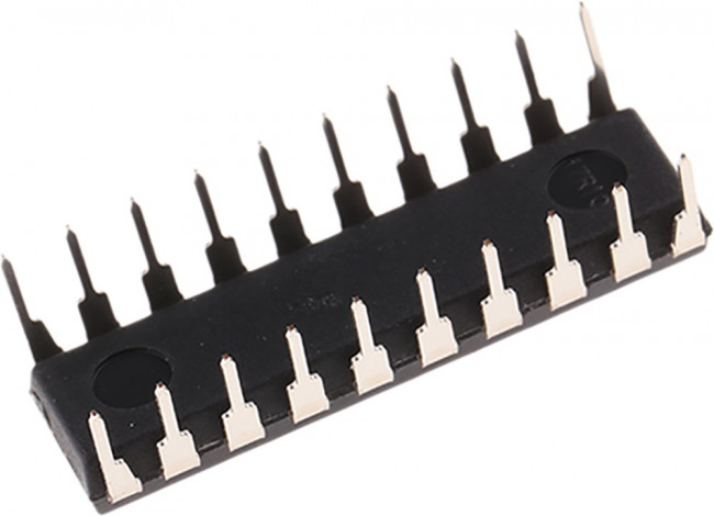 SN74LS240N, IC: digital; buffer,inverting,line driver; Ch: 8; THT; DIP20; 74LS