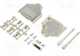 MHDM15-M2.5-K, Корпус для разъемов D-Sub, D-Sub 9pin, D-Sub HD 15pin, прямой