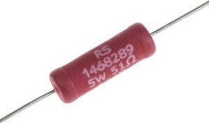 51 Wire Wound Resistor 5W ±5% 51 Wire Wound Resistor 5W ±5%