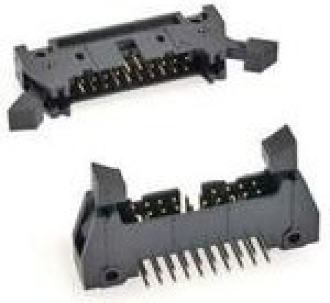 N3432-6302RB, 3000, 40 Way, 2 Row, Straight PCB Header
