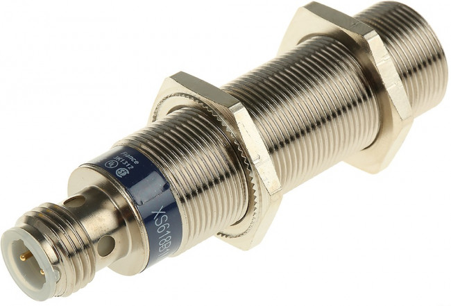 XS618B1MBU20, Inductive Sensor 8mm Break Contact (NC) Connector, 3-Pin XS618B1MBU20, Inductive Sensor 8mm Break Contact (NC) Connector, 3-Pin