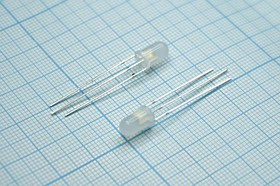 5ARB9HW-C, Светодиод красный/синий 80° d=5мм 90/270мКд 640/470нм общий катод; №15356 СД сборка 5 x 9\кр&amp;син\ 90&amp;270\80\мат\5ARB9HW-C