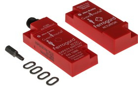 440N-G02090, 440N Series Magnetic Non-Contact Safety Switch, 24V dc, Plastic Housing, 2NC, 4-Pin Micro QD