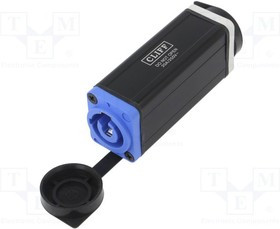 FM12320, Переходник: соединитель, CLIFFCON-P, 20А, 250ВAC, на провод, PIN: 3