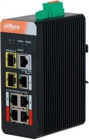 Коммутатор Dahua DH-IS4207-4GT-120 5x1Гбит/с 2SFP 4PoE 120W неуправляемый