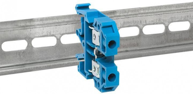 Колодка клеммная JXB-6/35 (50а) син. EKF plc-jxb-6/35b