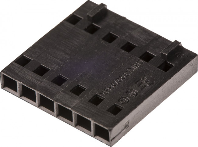 104257-5, Разъем типа провод-плата, 2.54 мм, 6 контакт(-ов), Гнездо, Серия AMPMODU MTE, Обжим, 1 ряд(-ов) 104257-5, Разъем типа провод-плата, 2.54 мм, 6 контакт(-ов), Гнездо, Серия AMPMODU MTE, Обжим, 1 ряд(-ов)