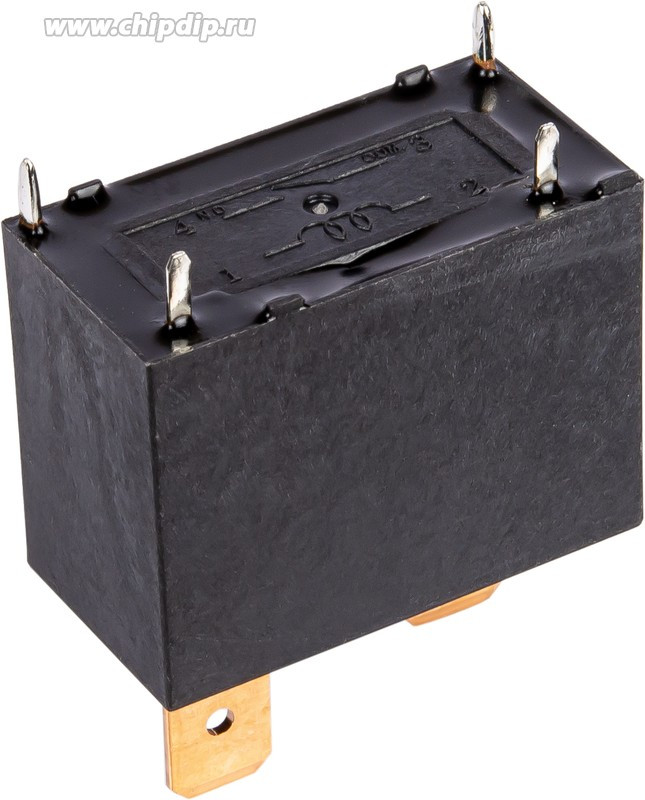 W20TP-1AT-DC12V, Реле 1зам. 12VDC 25A/250VAC с доп. контактами